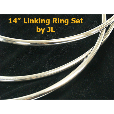 14 inch Linking Ring Set by JL - Trick