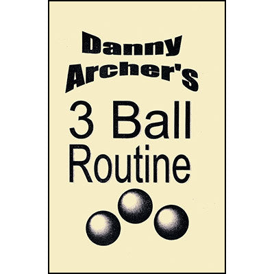 3 Ball Routine by Danny Archer - Trick - Boardwalk Magic