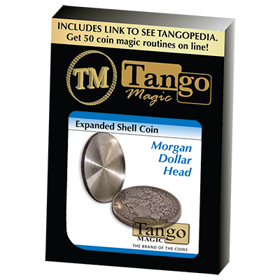 Expanded Shell Coin - Morgan Dollar (D0008)(Head) by Tango - Trick