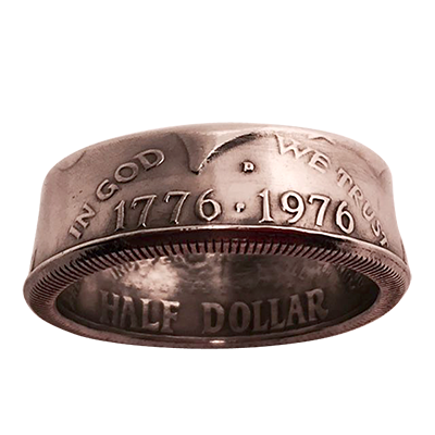 Genuine Half-Dollar Ring(14.0/23.01 mm)By Diamond Jim Tyler - Trick