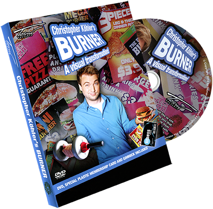 Burner (gimmicks & DVD) by Christopher Köhlers Burner - Trick