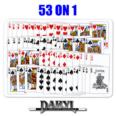 53 On 1  (RED BACK) by Daryl - Trick