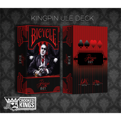 Bicycle Made Kingpin (Ultra Limited Edition) Deck by Crooked Kings Cards - Trick