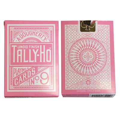 Tally Ho Reverse Circle back (Pink) Limited Ed. by Aloy Studios / USPCC