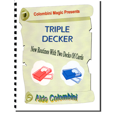 Triple Decker (Spiral Bound) by Aldo Colombini - Book