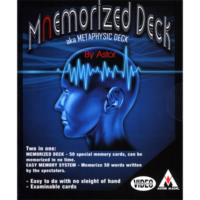 Mnemorized Deck by Astor - Trick & on-line instructions