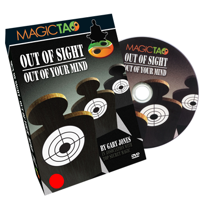 Out of Sight Out Of Your Mind - Red (DVD and Gimmick)by Gary Jones and Magic Tao - DVD