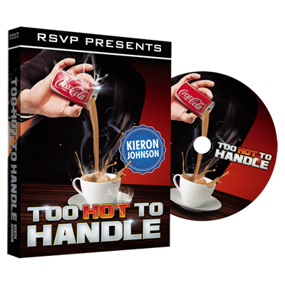 Too Hot to Handle (DVD and Gimmick) by Keiron Johnson and RSVP Magic - DVD