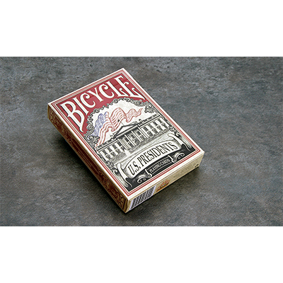 Bicycle US Presidents Playing Cards (Red Collector Edition) by Collectable Playing Cards - Trick