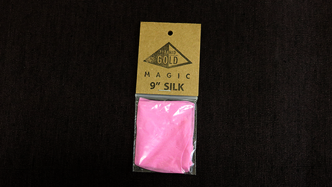 Silk 9" (Pink) by Pyramid Gold Magic