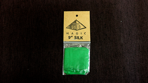 Silk 9" (Green) by Pyramid Gold Magic