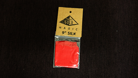 Silk 9" (Bright Red) by Pyramid Gold Magic