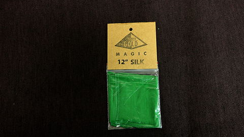 Silk 12" (Green) by Pyramid Gold Magic
