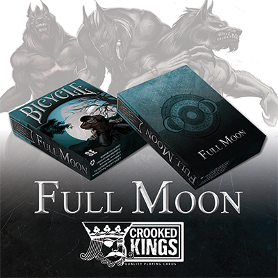 Bicycle Werewolf Full Moon Playing Cards (Special Edition) - Trick