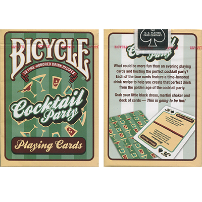 Bicycle Cocktail Party Cards by US Playing Card Co - Trick