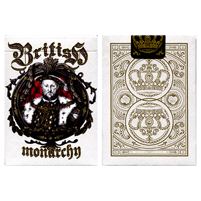 King Henry VIII (Limited Edition) British Monarchy Playing Cards by LUX Playing Cards - Trick