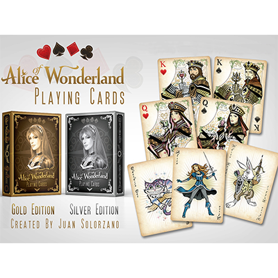 Alice of Wonderland Silver by Gamblers Warehouse - Trick