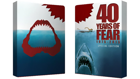 Bicycle 40 Years of Fear (Special Edition) Jaws Playing Card by Crooked Kings