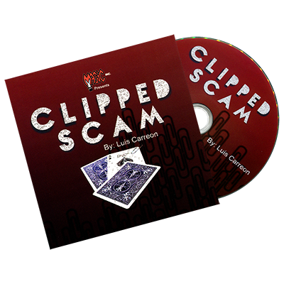 Clipped Scam (DVD and Gimmick) by Luis Carreon - DVD