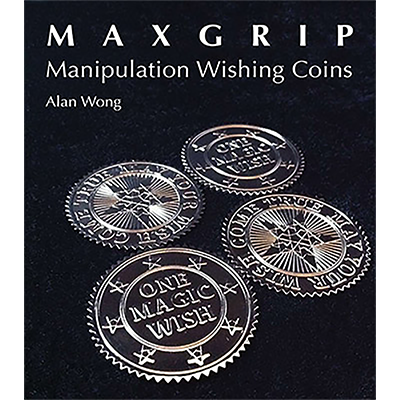 Max Grip Manipulation Wishing Coins (GOLD) by Alan Wong - Tricks