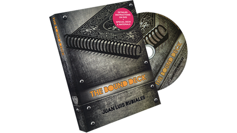 The Bound Deck DVD and Gimmick (Blue) by Juan Luis Rubiales and Luis de Matos - DVD