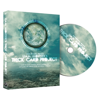 The Thick Card Project (plus Bonus) by Liam Montier and Big Blind Media - DVD