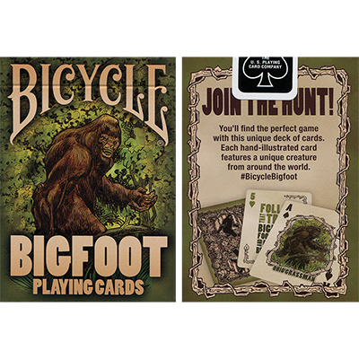 Bicycle Bigfoot Playing Card by US Playing Card Co - Trick