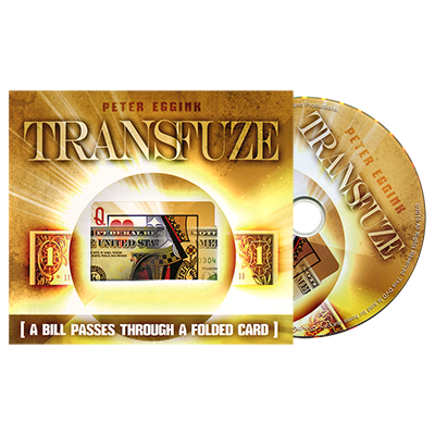 Transfuze (DVD and Gimmick) by Peter Eggink - DVD