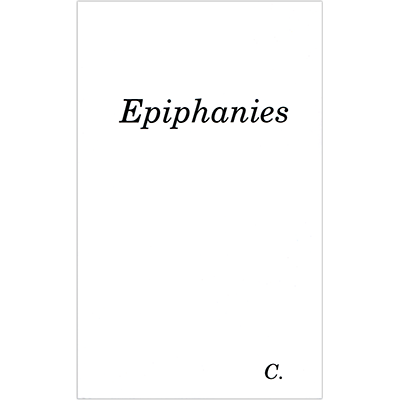 Epiphanies by Colin McLeod - Book