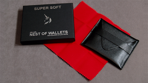 Super Soft Deluxe Nest of Wallets (AKA Nest of Wallets V2) by Nick Einhorn and Alan Wong- Trick