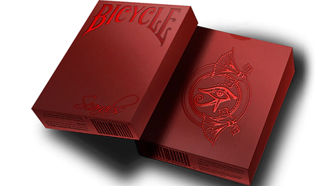 Bicycle Scarab Ruby (Limited Edition) Playing Cards by Crooked Kings