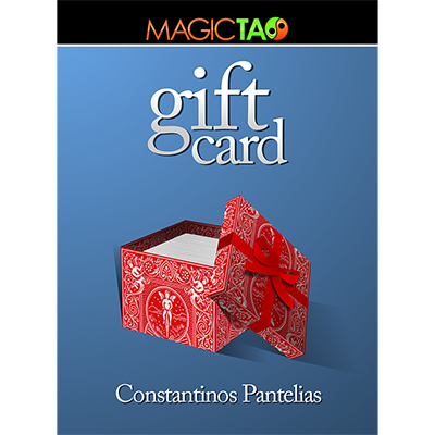 Gift Card Red (Gimmick and Online Instructions) by Constantinos Pantelias - Trick