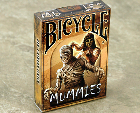 Bicycle Mummies Playing Cards by Collectable Playing Cards