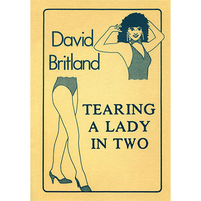 Tearing A Lady in Two by David Britland - Book