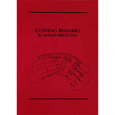 Cutting Remarks by David Britland - Book