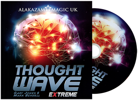 Thought Wave Extreme (Props and DVD) by Gary Jones & Alakazam Magic - DVD