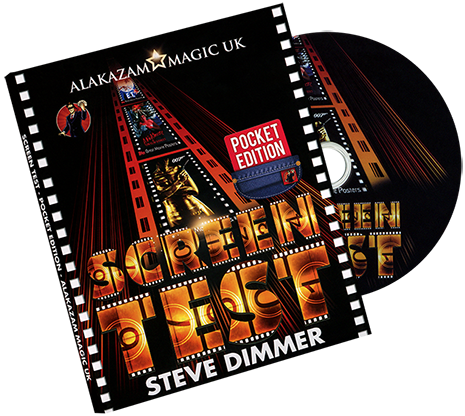 Original Screen Test Pocket (DVD and Gimmicks) by Steve Dimmer - DVD