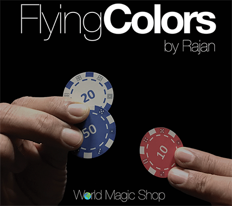Flying Colors (Gimmicks and Online Instructions) by Rajan - DVD