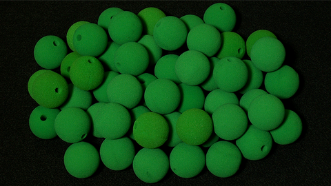 Noses 1.5" (Green) Bag of 50 from Magic by Gosh