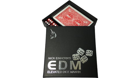 Elevated Dice Matrix (EDM / Red) by Nicholas Einhorn - Trick