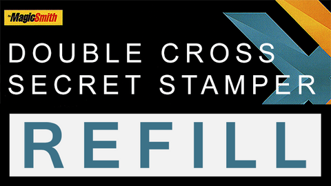 Secret Stamper Part (Refill) for Double Cross by Magic Smith - Trick