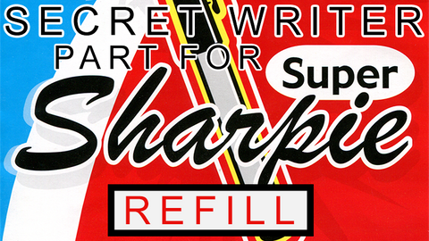 Secret Writer Part for Super Sharpie (Refill) by Magic Smith - Trick