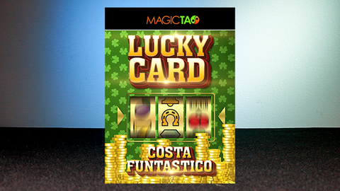 Lucky Card Red (Gimmick and Online Instructions) by Costa Funtastico - Trick