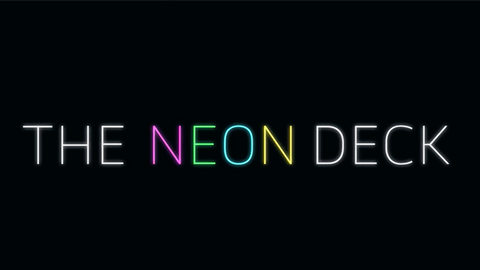 Neon Deck (Blue) by SansMinds - Trick