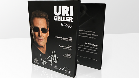 Uri Geller Trilogy (Signed Box Set) by Uri Geller and Masters of Magic - DVD