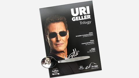 Uri Geller Trilogy (Signed Spoon & Box Set) by Uri Geller and Masters of Magic - DVD