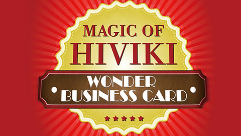 Wonder Business Card by Hiviki - Trick