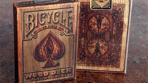 Bicycle Wood Playing Cards by Collectable Playing Cards