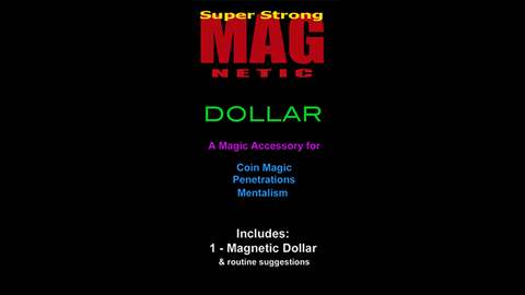 Standard Magnetic Dollar w/Zone Zero Bill Routine (No Coins) by Chazpro