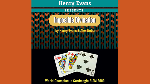 Imposible Divination (Gimmicks and DVD) by Henry Evans and Alex Nebur - Trick